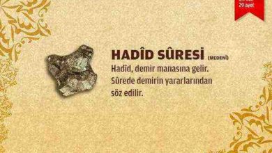 Hadid Suresi (57.sure)