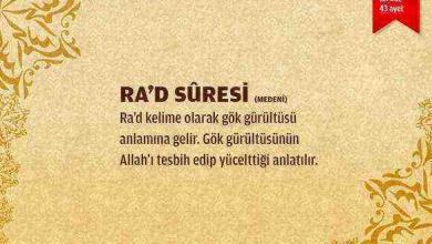 Rad Suresi (13.sure)