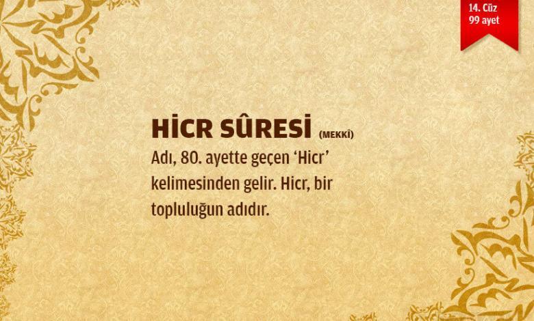 Hicr Suresi