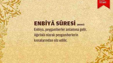 Enbiya Suresi (21.sure)
