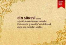 Cin Suresi (72.sure)