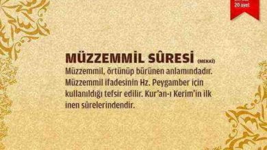 Müzzemmil Suresi