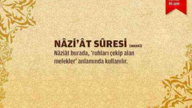 Naziat Suresi (79.sure)