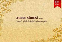 Abese Suresi (80.sure)