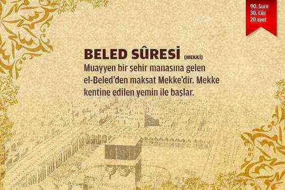 Beled Suresi (90.sure)