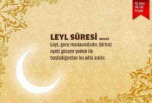 leyl suresi