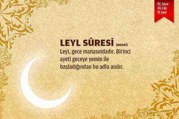 Leyl Suresi (92.sure)