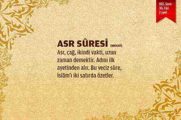 Asr Suresi (103.sure)