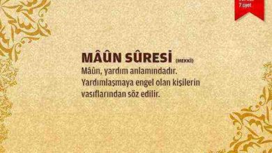 Maun Suresi (107.sure)