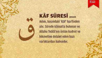 Kaf Suresi (50.sure)