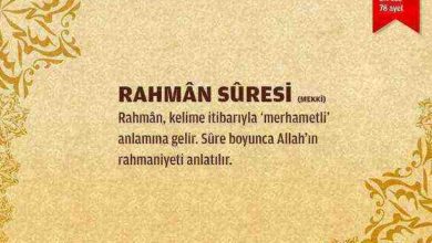 Rahman Suresi (55.sure)