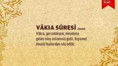 Vakıa Suresi