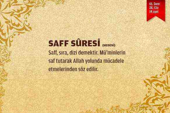 Saf Suresi