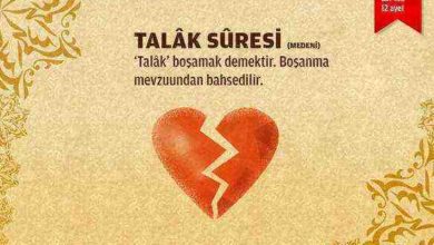 Talak Suresi (65.sure)