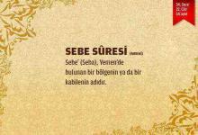 Sebe Suresi