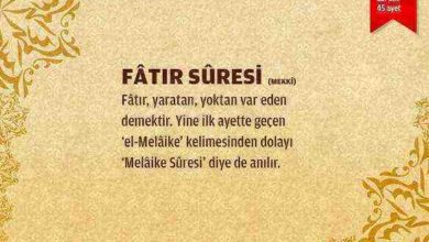 Fatır Suresi (35.sure)