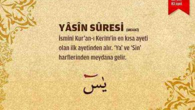 Yasin Suresi (36.Sure)
