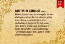 Mumin Suresi (40.sure)